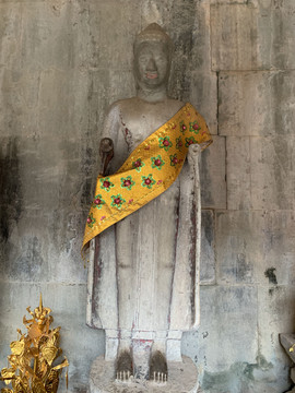 柬埔寨暹粒吴哥窟仙女雕像