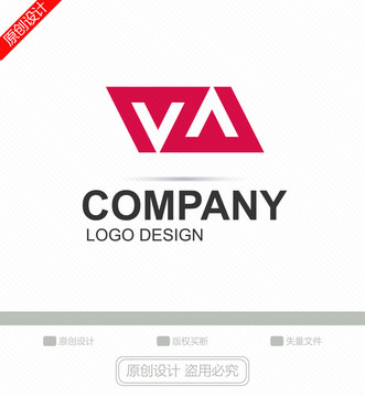 VA字母LOGO