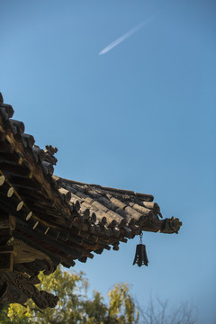 山西太原晋祠古建筑