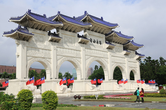 台北自由广场牌楼