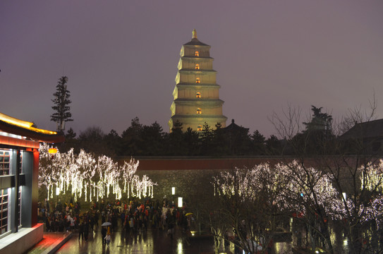 大雁塔夜景