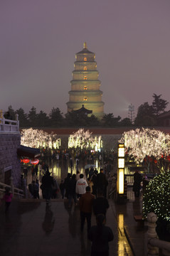 大雁塔夜景