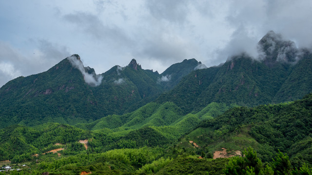 武夷山脉望夫山