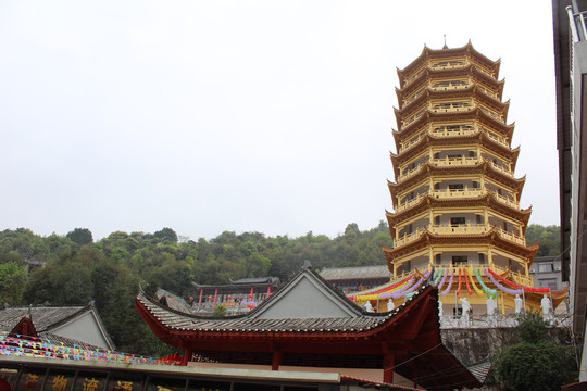 明珠禅寺寺庙守祈福