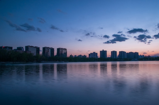 玉渊潭夜景