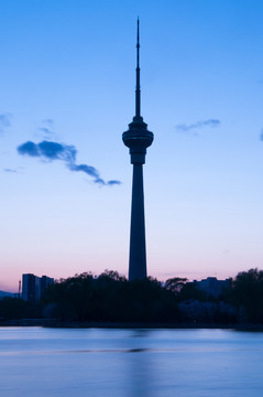 玉渊潭夜景