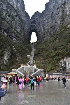 天门山风光