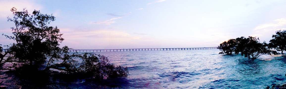 西湾海边全景