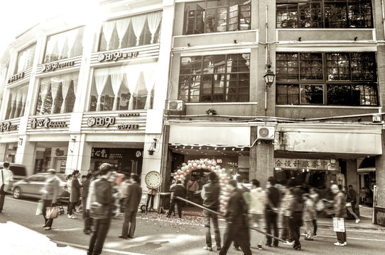 老廣州街景
