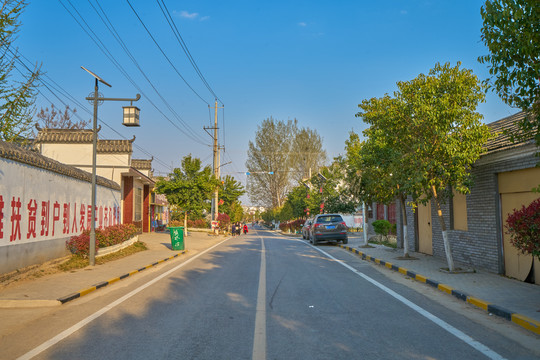 农村街景