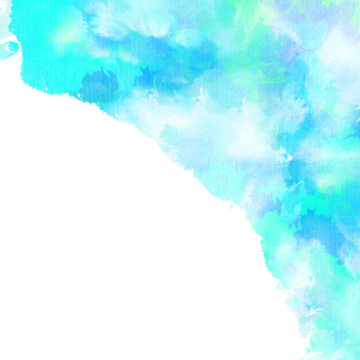 水彩背景素材