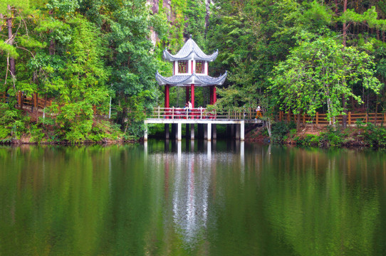 玄月湖风景