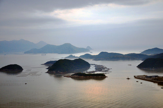 海岛清晨