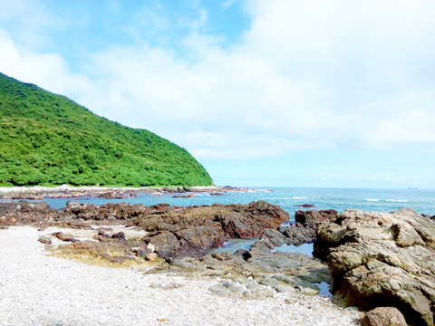 西冲海滨风景