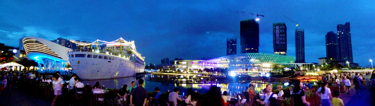 深圳海上世界夜景