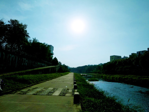 龙岗龙溪河风景