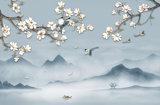 山水圖