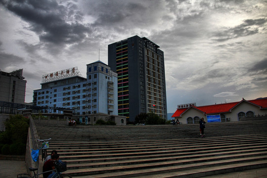 大理城市街景