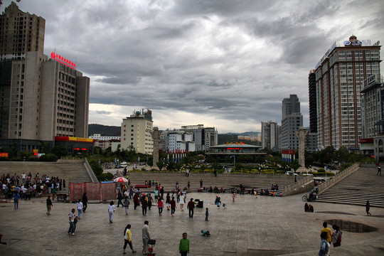 大理城市街景