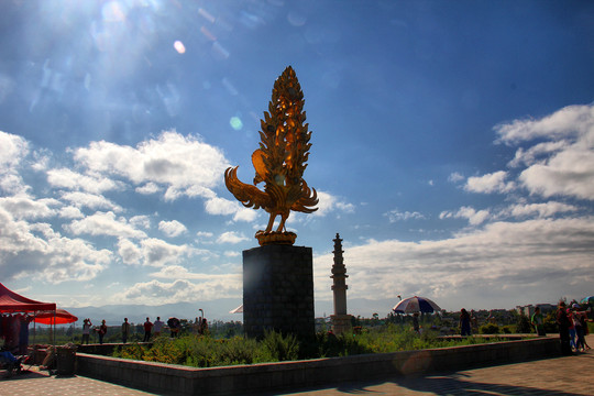 大理旅游崇圣寺三塔