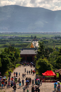 大理旅游崇圣寺三塔