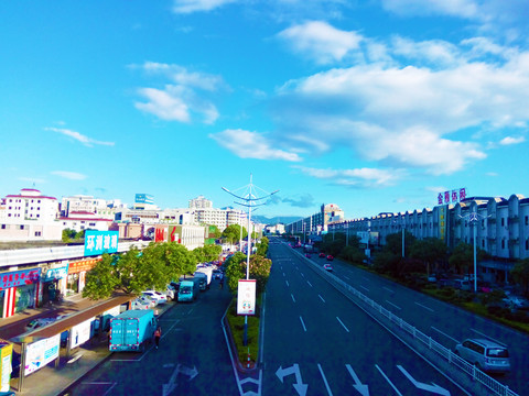 城市道路风光