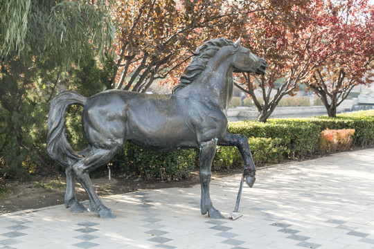 马匹雕塑