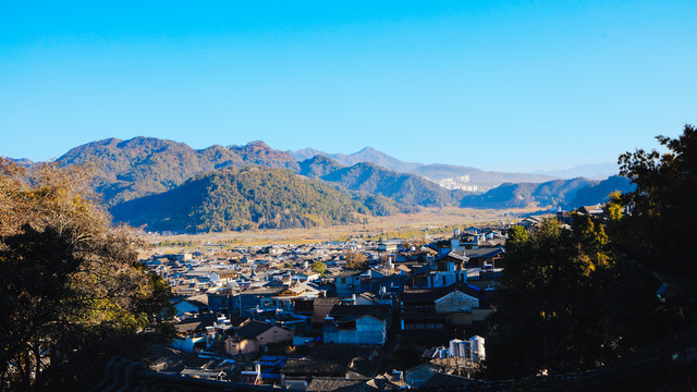 云南腾冲和顺古镇风景