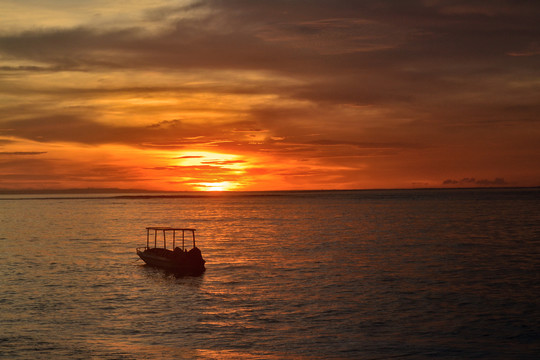 巴厘岛日落