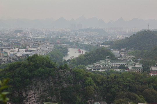 桂湖远景