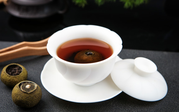 小青柑茶