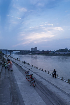 宜賓岷江風光
