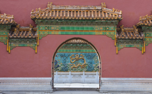 北京故宫皇极门
