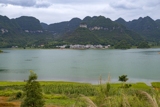 水库风景