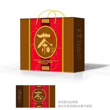 中式茶葉禮盒