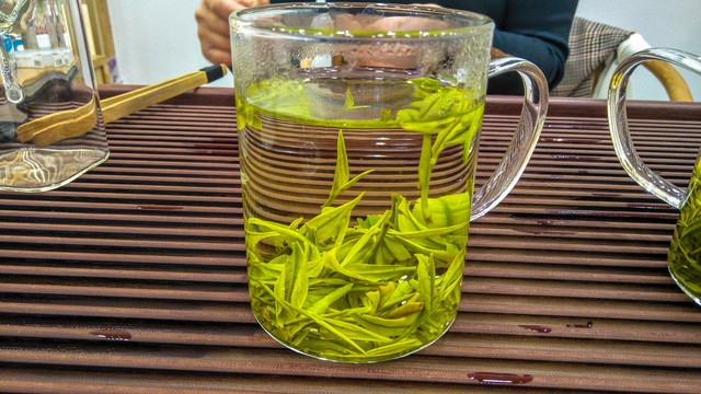 绿茶特写