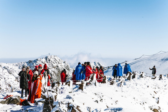 雪山