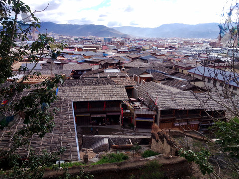 香格里拉獨(dú)克宗古城