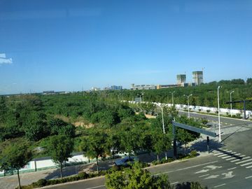 西安地铁三号线沿途风景