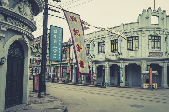 老上海民国场景