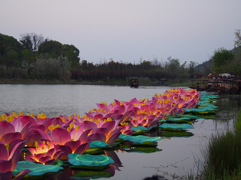 无锡拈花湖风光