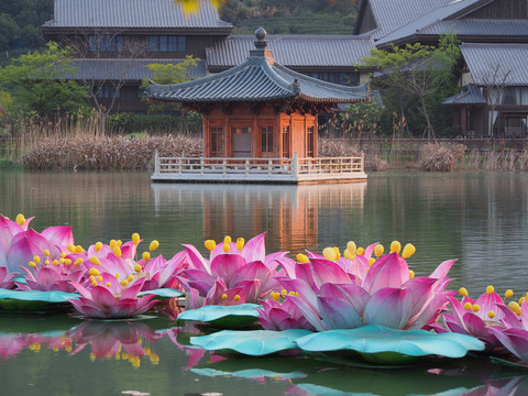 无锡拈花湖风光