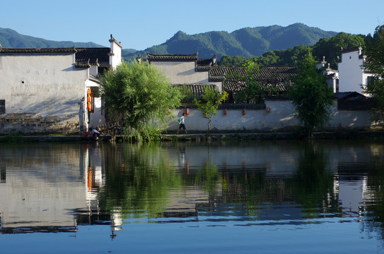 宏村南湖之水光潋滟