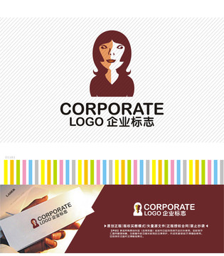 卡通人像logo設(shè)計(jì)