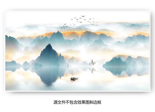 禪意山水畫(huà)