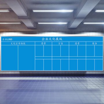 企業(yè)文化展板模板
