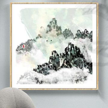 玄關(guān)壁畫