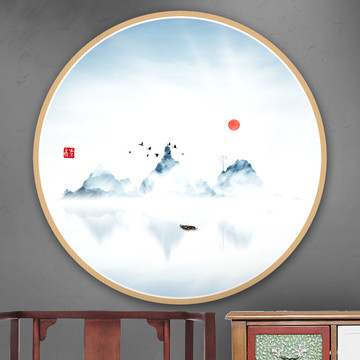 中式山水畫
