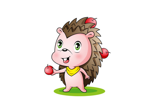 小刺猬卡通設(shè)計(jì)