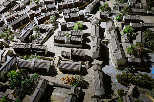 南浔古镇建筑群模型